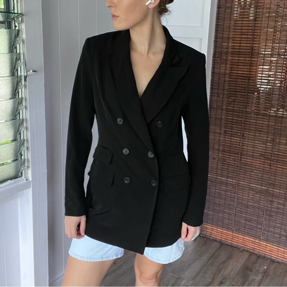 Black Retro-looking Blazer